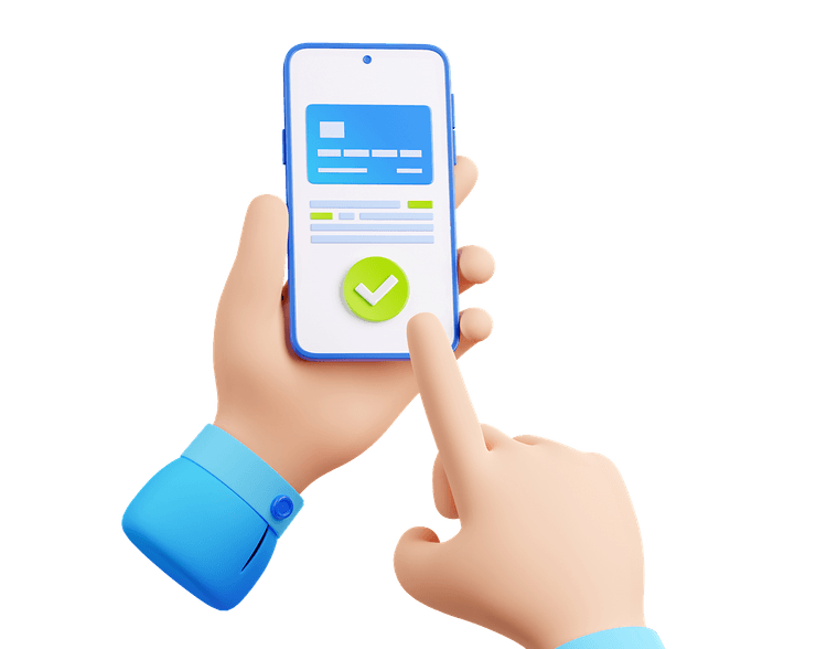 Payment confirmation illustration